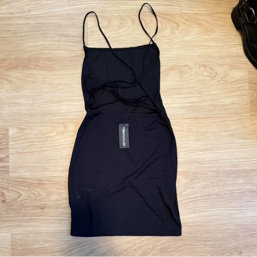 Black Spaghetti Strap Dress